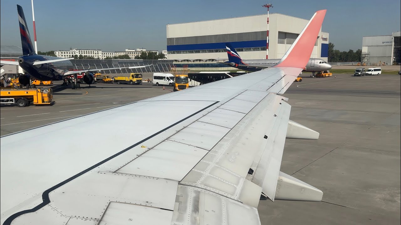 Аэрофлот • Boeing 737-800 • RA-73114 • Взлет из Шереметьево, Москва