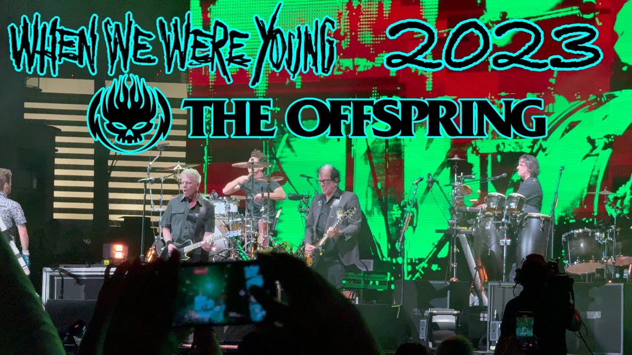 The Offspring Performs Live Full Set When We Were Young 2023 Day Two Las Vegas