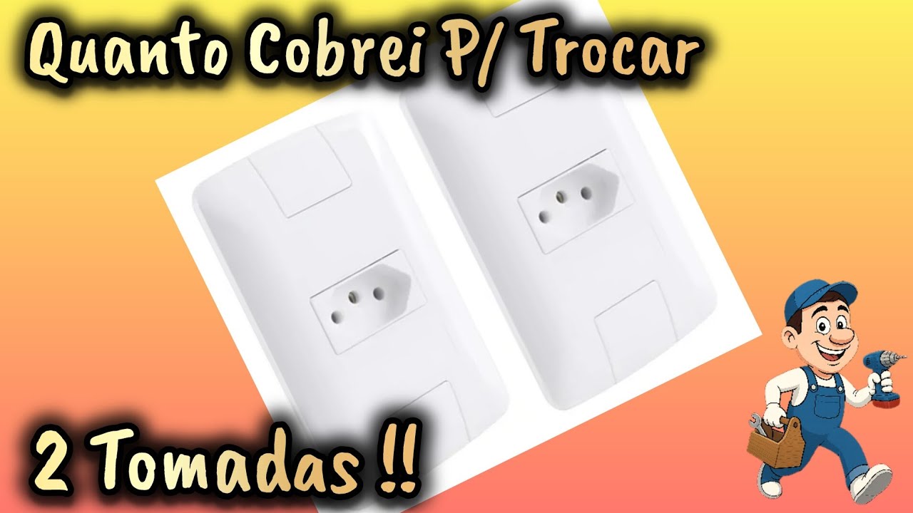 Quanto Cobrei P/ Trocar 2 Tomadas!! Perto de Casa 