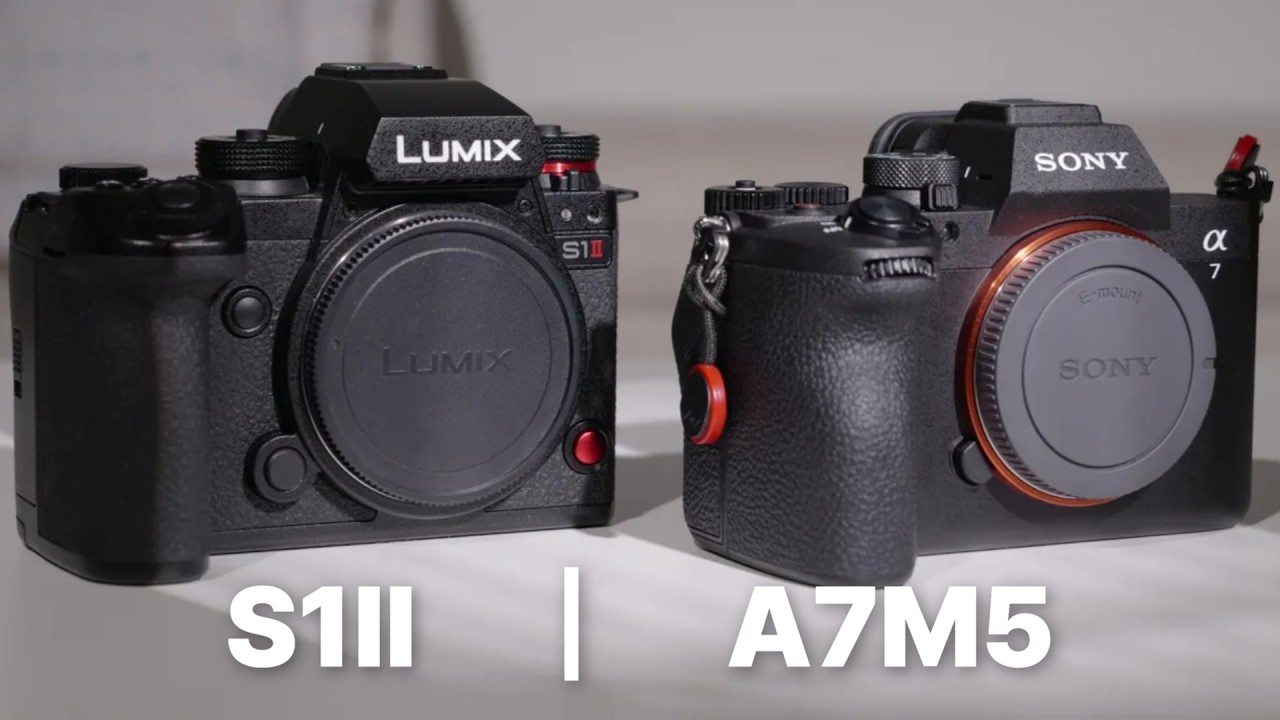 S1M2 & A7M5 비교 테스트 (Lumix 루믹스 S1ii & A7V)