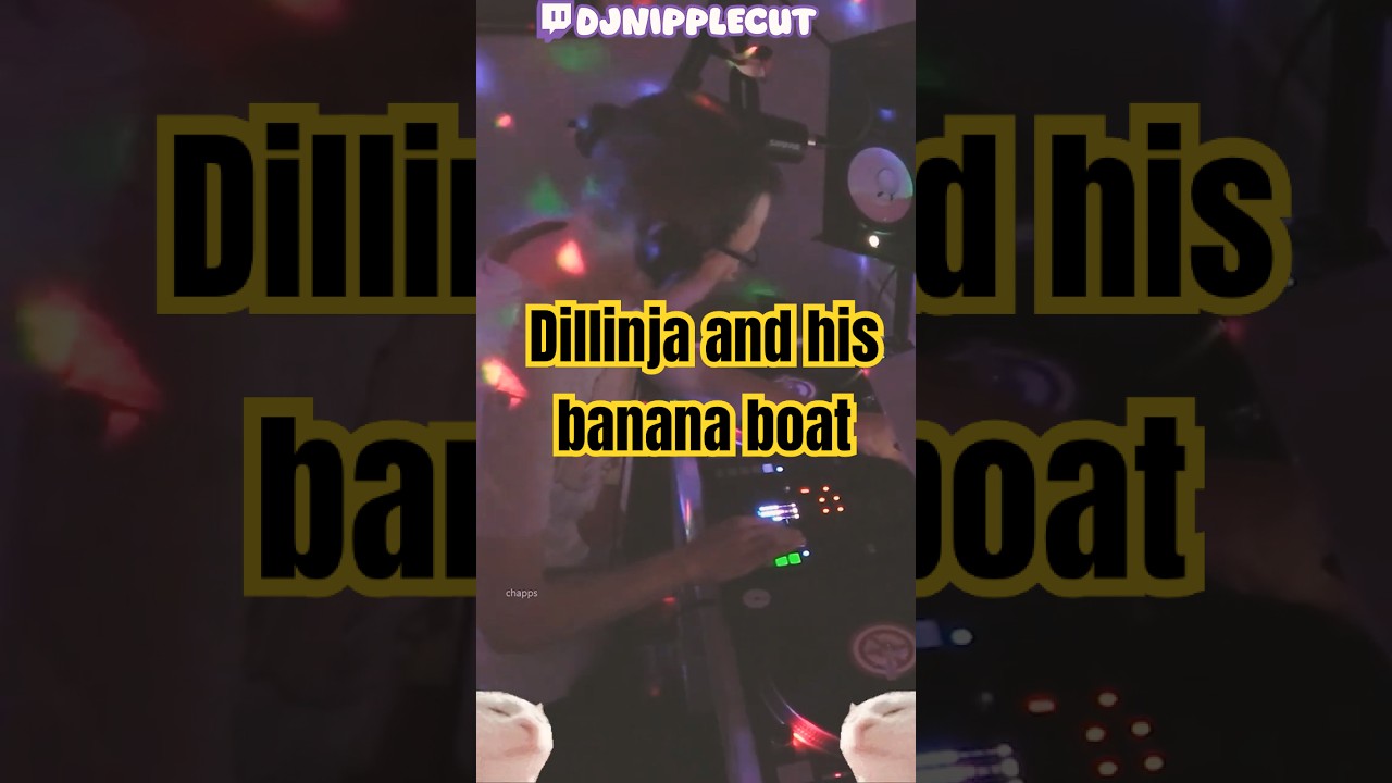 Dillinja and his banana boat 