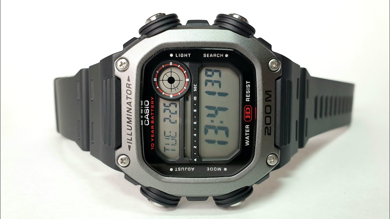 CASIO DW-291H-1A. Обзор\Review