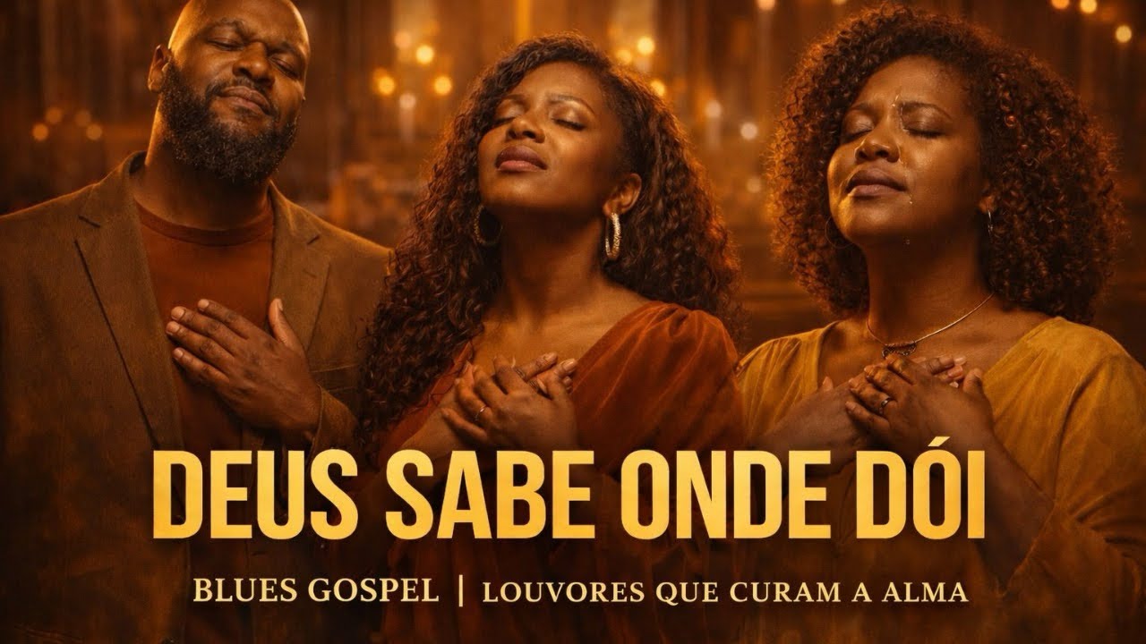 Quando a Alma se Entrega Deus Cura a Dor | Blues Gospel Black | 1 Hora de Louvor - Som da Aliança 