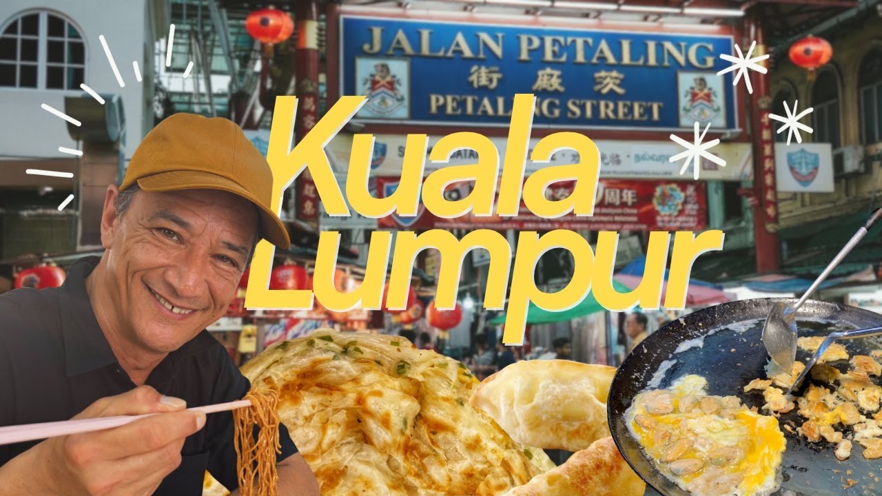 Our first time in KUALA LUMPUR | STREET FOOD IN KLCC, BUKIT BINTANG, JALAN ALOR, PETALING STREET