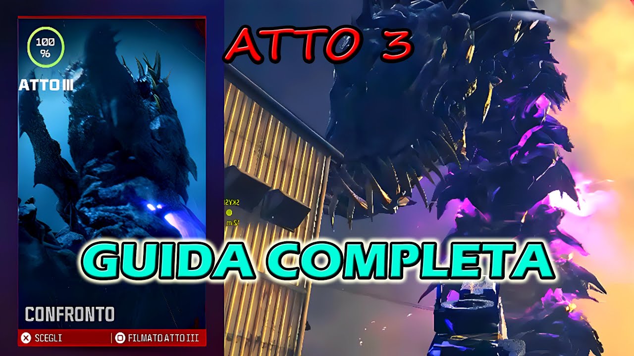 GUIDA COMPLETA ATTO 3 TUTTE LE MISSIONI BOSSFIGHT + CUTSCENE / Modern Warfare Zombie Easter Egg ITA