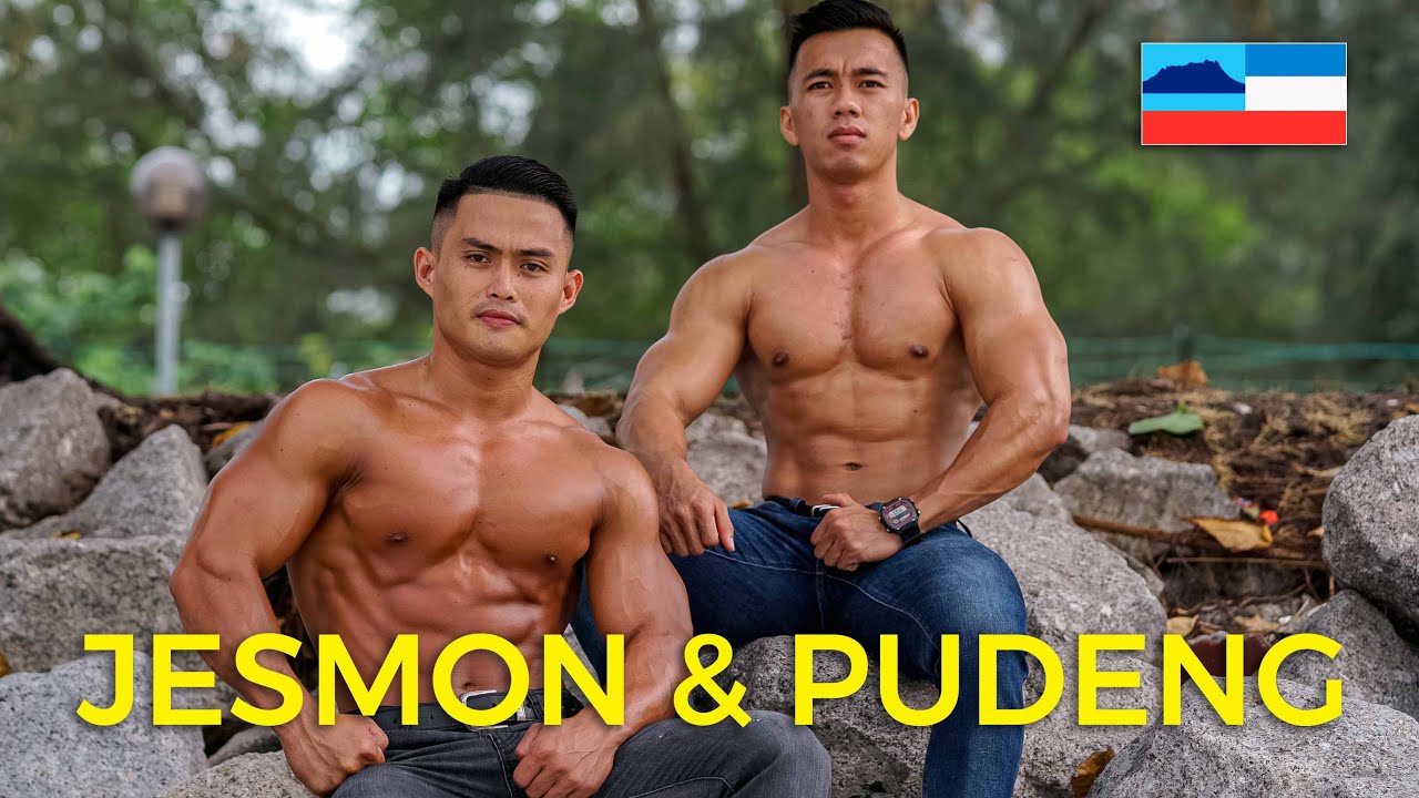 PBT Jesmon & PBT Sarripudin (Pudeng) - Malaysian Army Bodybuilders Flyweight Category Duo Workout