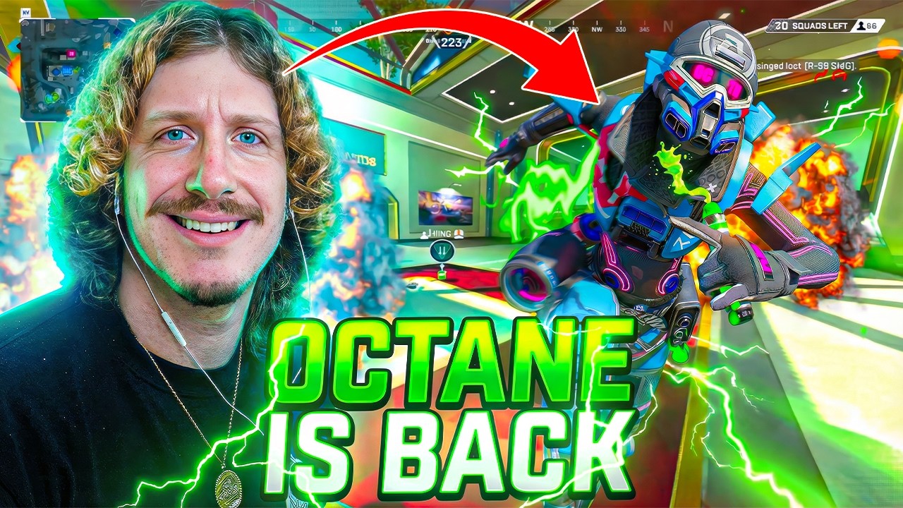 Octane is FINALLY Good Again! - WIGG TRIES SOLO Q RANKED in Season 28