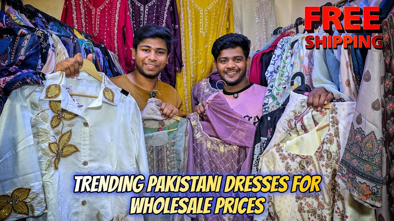Trending pakistani dresses for wholesale prices in aizals 2025 | price of starting from 600 Rs/-