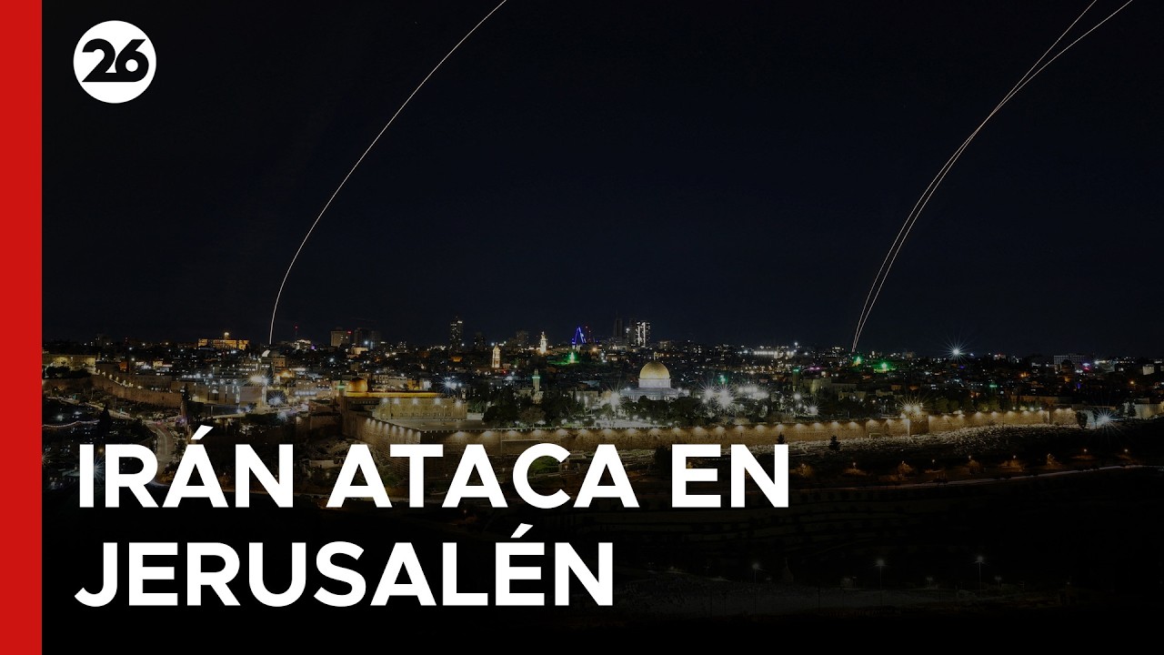 🚨 GOLPE DIRECTO | Ataque a&eacute;reo de Ir&aacute;n cerca de Jerusal&eacute;n deja m&uacute;ltiples heridos