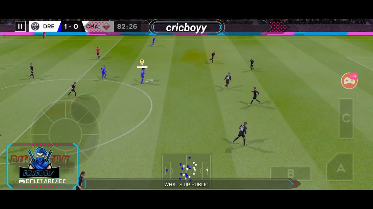 DREAM LEAGUE SOCCER || LIVE STREAM #cricboy d JUST GAME STATING