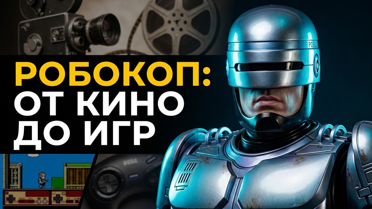 (Игротека Макса) Робокоп: как снимали культовый фильм и что получилось в играх