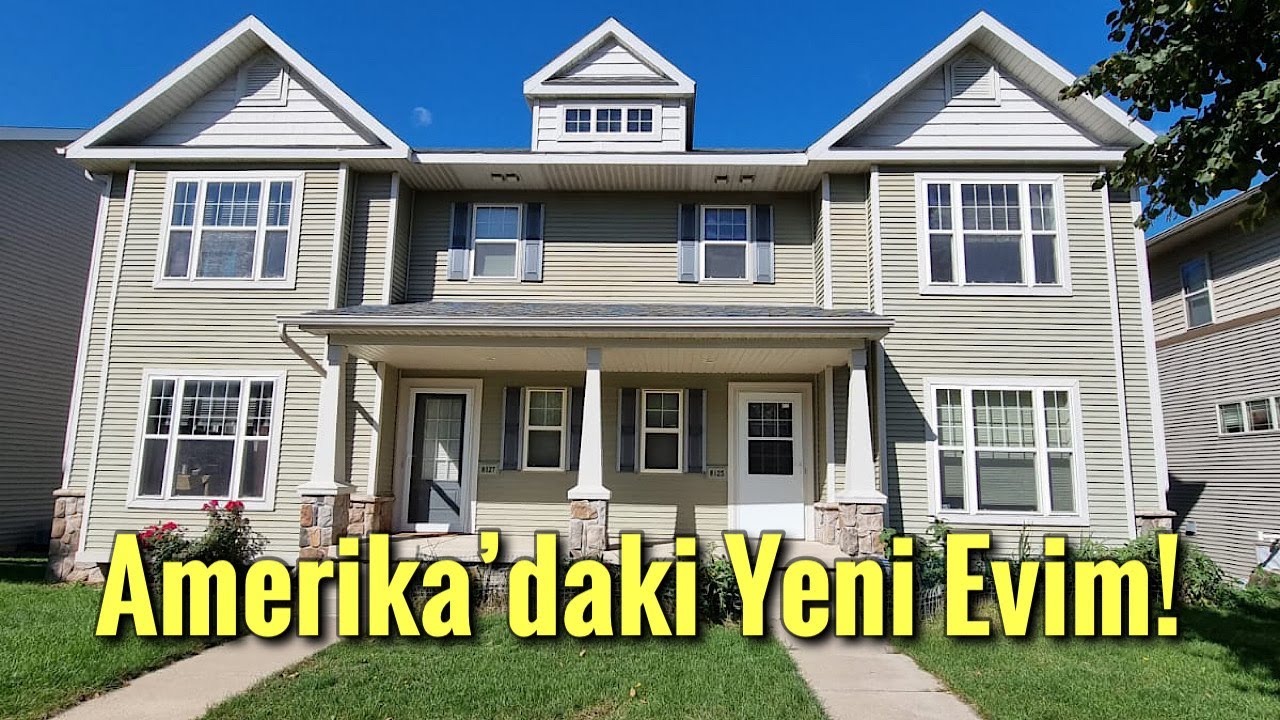 🇺🇸  Wisconsin'daki yeni evim!  - [Ev Vlog'u]