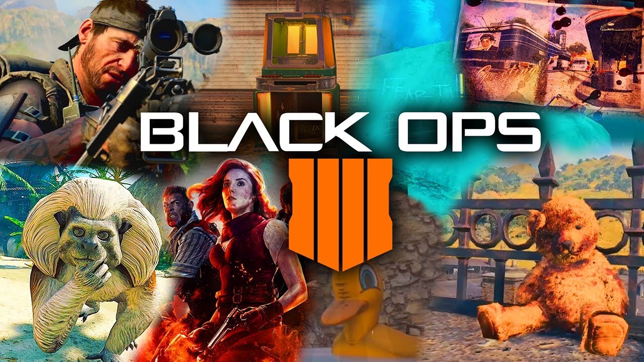 TODOS los EASTER EGGS de BLACK OPS 4