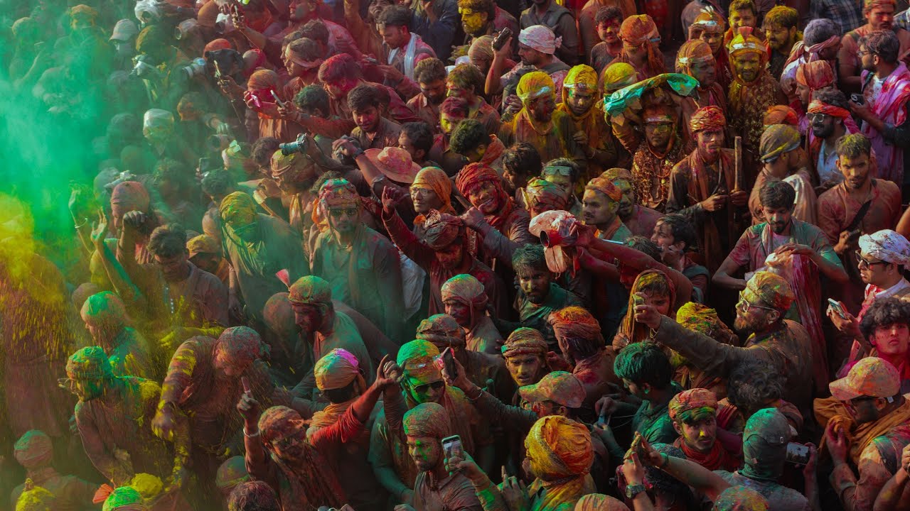 Mathura holi  || Barsana  Holi || Nandgaon  Holi || holi  2024 #holi