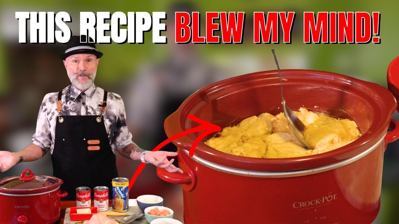 Classic Chicken and Dumplings Made Easy | Crock Pot Recipe