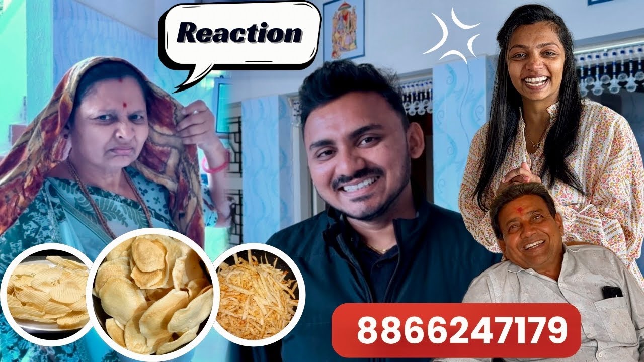 Mummy ka reaction ‼️ Or sath mein humaari new product launch - 8866247179