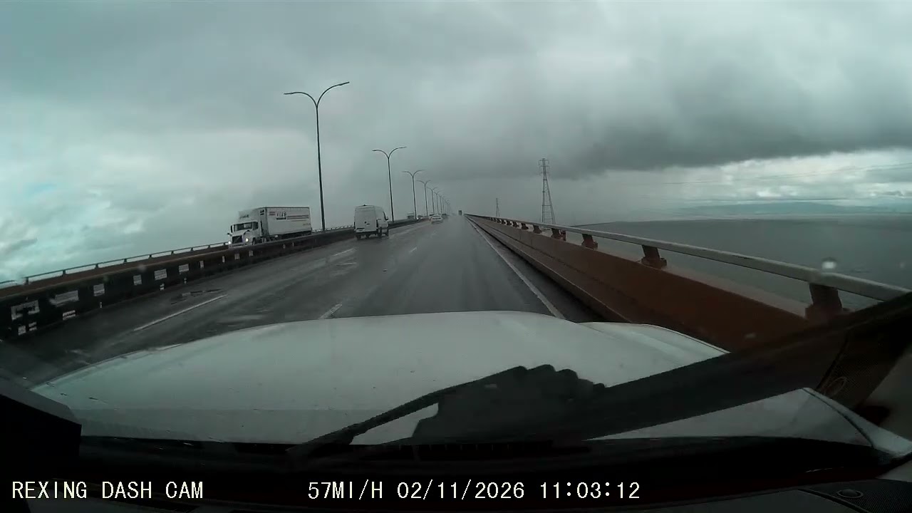 News of the day 2/11/26 San Mateo Bridge, Ca
