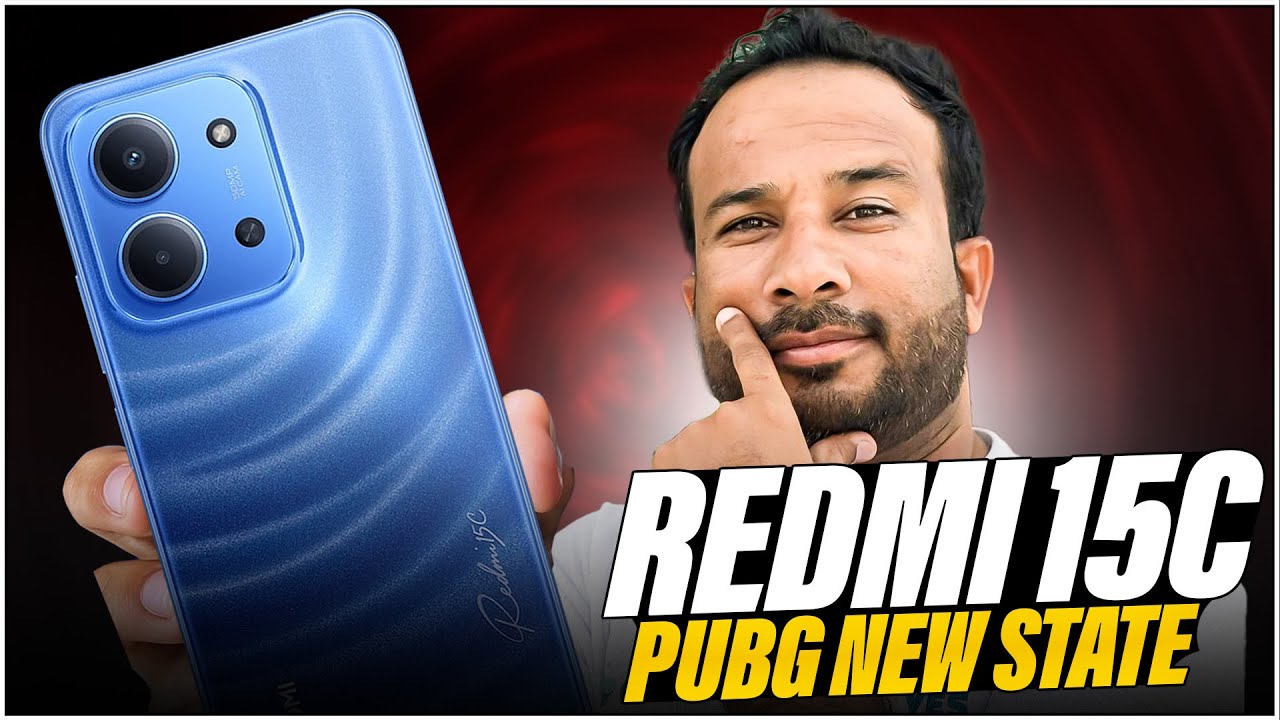 Redmi 15C PUBG New State Test 🔥 FPS, Graphics & Performance Review!