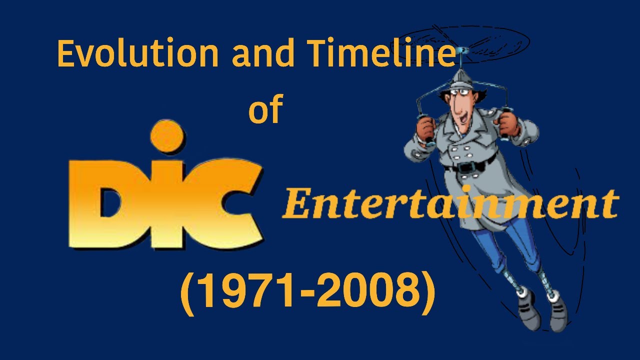 Evolution and Timeline of DiC Entertainment (1971-2008)