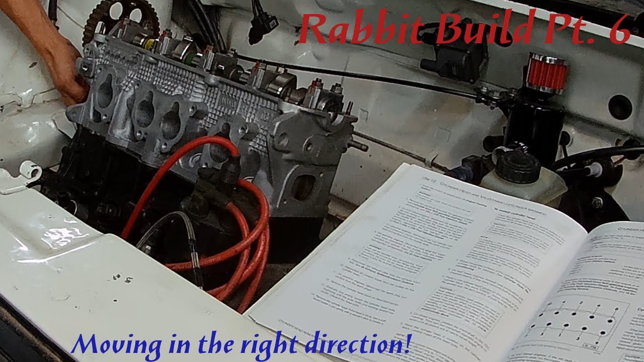 Mk1 Rabbit Pickup Build Pt.6 - Cylinder head and installing