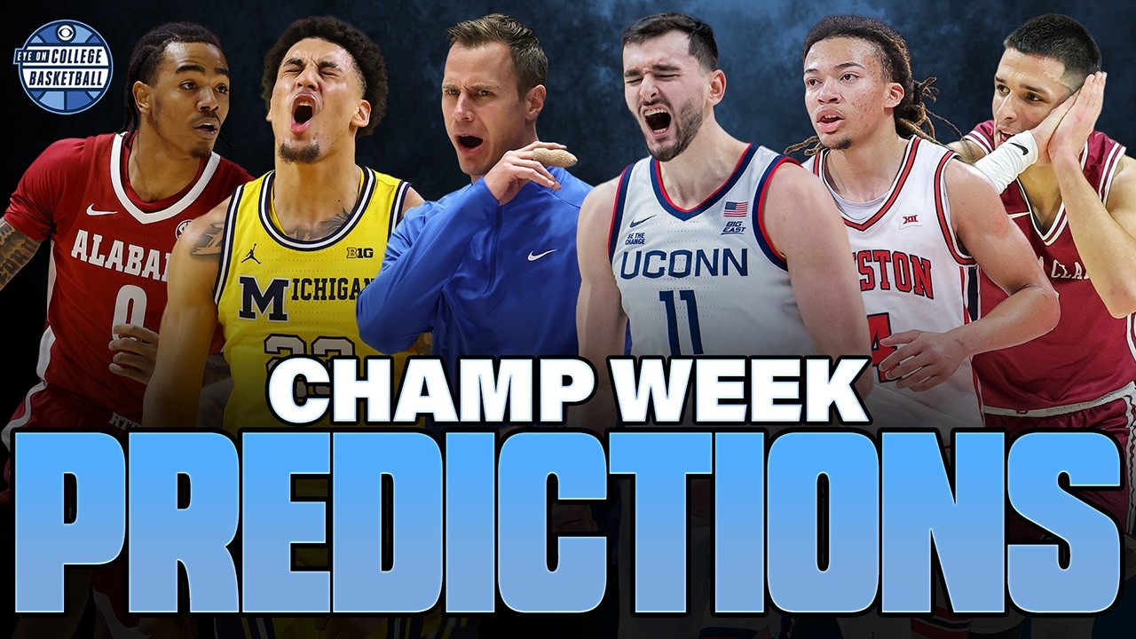 Conference tournament predictions + our Champ Week memories; Coach of the Year race and carousel