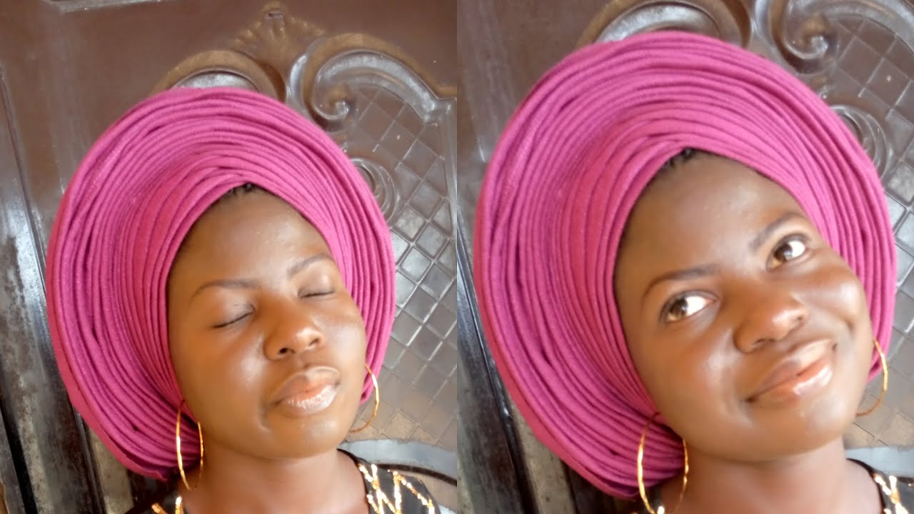 Simplest and most beautiful zigzag gele tutorial