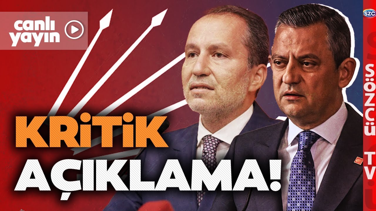 Ankara'da Özgür Özel Fatih Erbakan Zirvesi! Özlem Çerçioğlu'na Ağır Sözler! AK Parti ve İmamoğlu