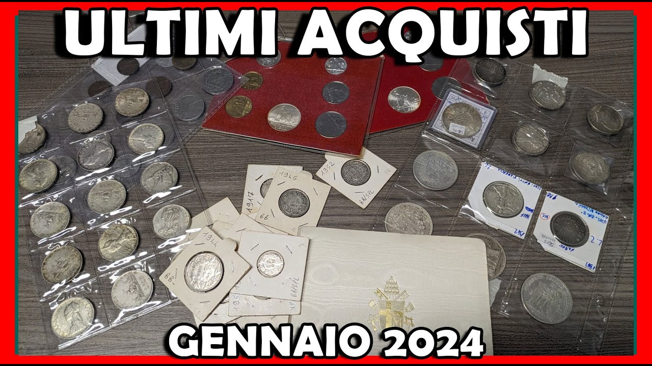 Ho Comprato Altre Monete Divisionali, Argento e Regno! Ultimi Acquisti di Gennaio 2024 - Unboxing