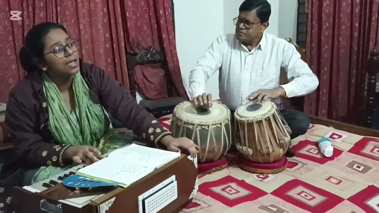 আমার প্রিয় ছাত্রী তাথৈ এর সাথে গানে গানে অনেক সুন্দর একটা সময় কাটালাম 🌹❣️❤️❣️