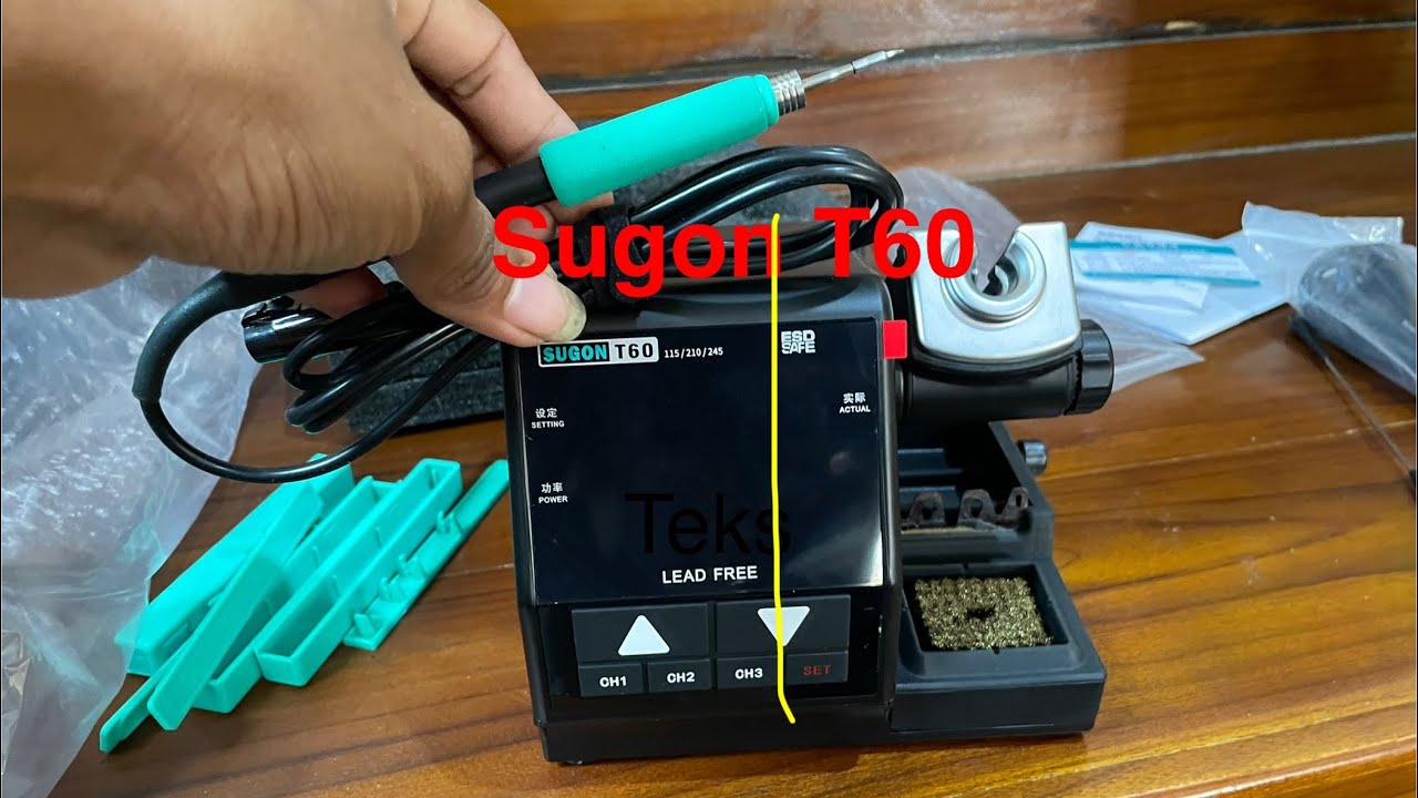 Unboxing solder sugon T60