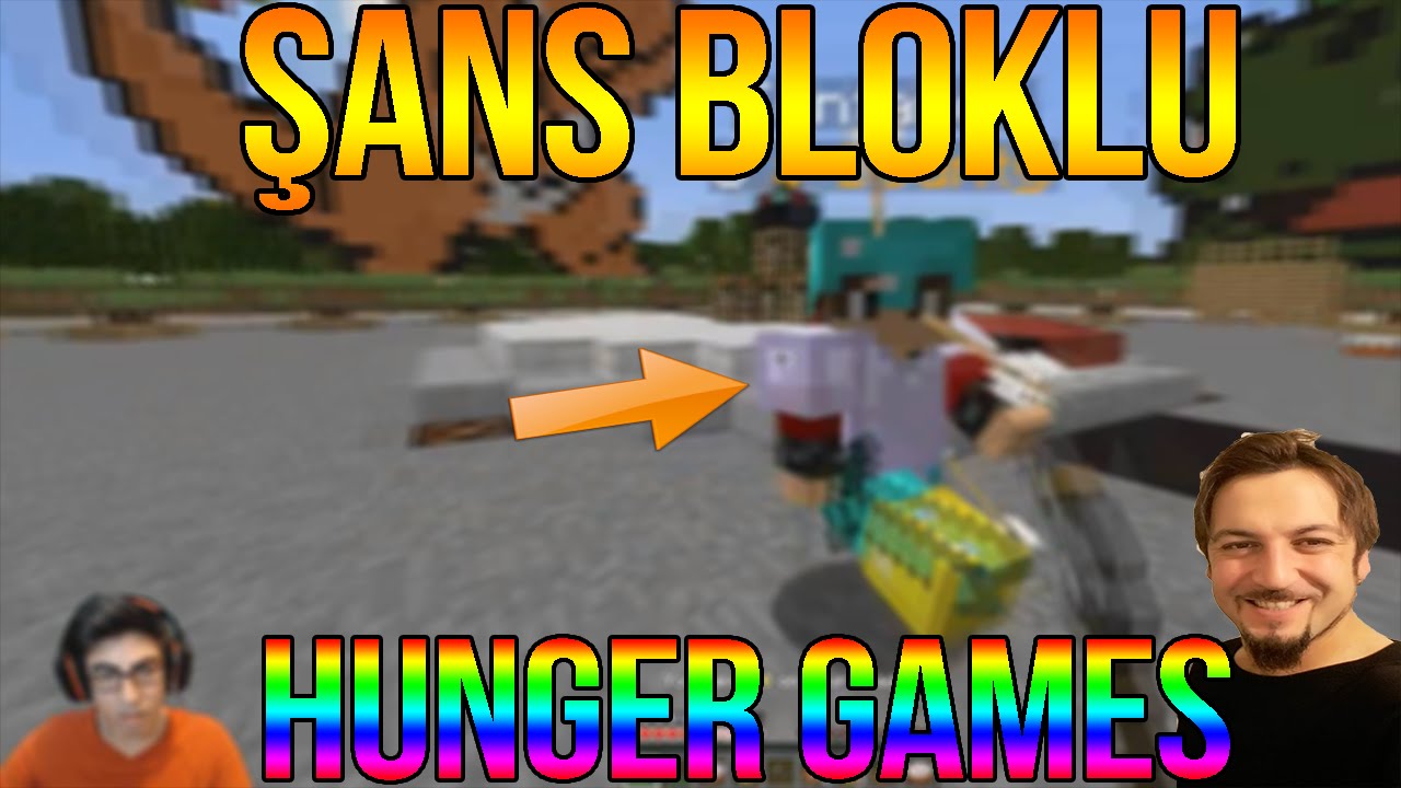 Minecraft Şans Blokları Hunger Games - Oyun Portal içini döküyor!