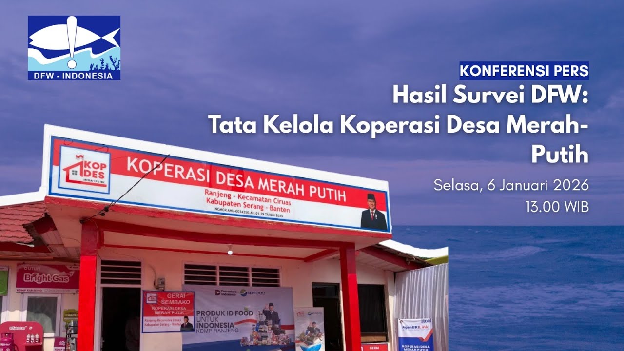 Konferensi Pers : Tata Kelola Koperasi Desa Merah Putih