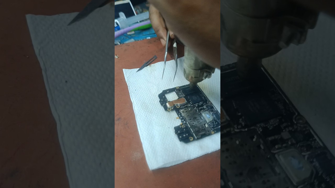 Redmi 13c Dead CPU Reball and Power ic change #frp #repair #redmi9a #automobile #xiaomiphone