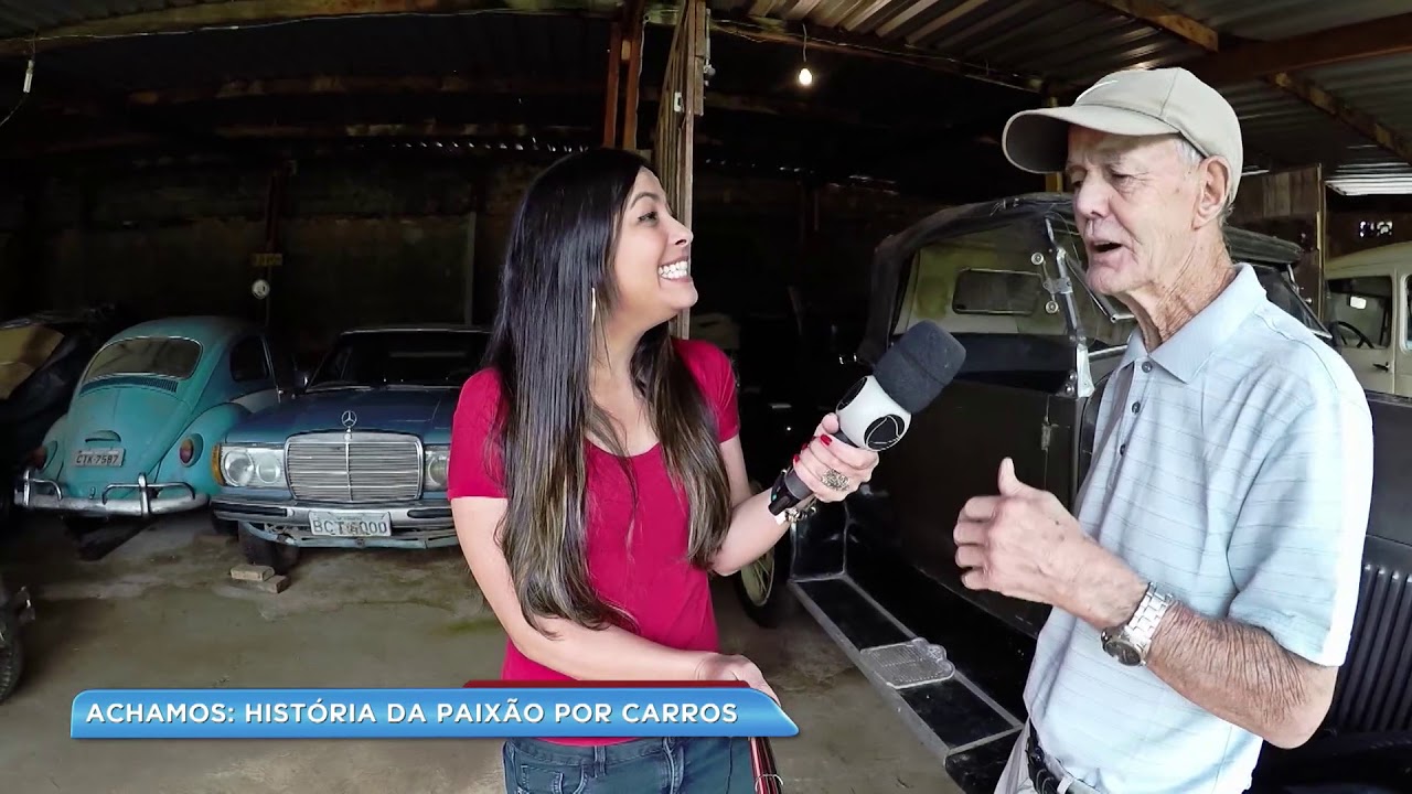 Achamos em Minas: mineiro apaixonado por carros antigos reforma veículos