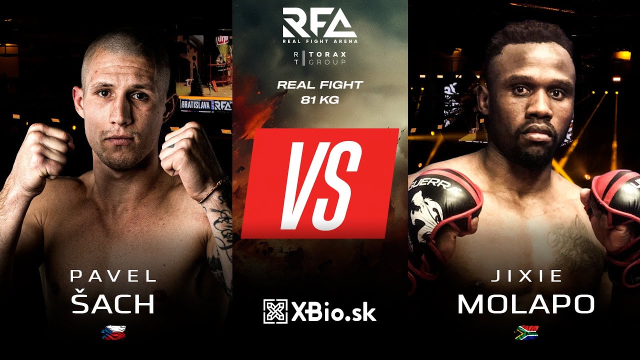 Pavel ŠACH VS Jixie MOLAPO (REALFIGHT) | RFA 23 OSTRAVA