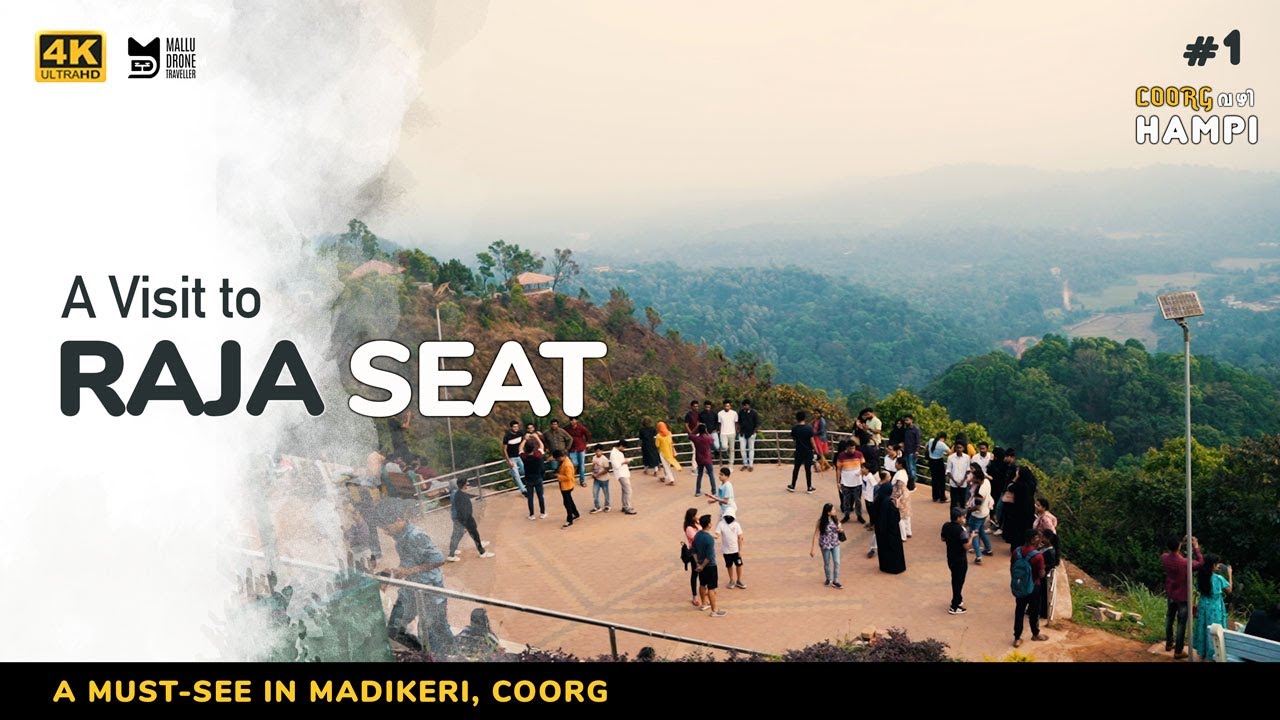 A Visit to Raja Seat: A Must-See in Madikeri, Coorg | Malayalam(English CC) | Hampi Via Coorg #1
