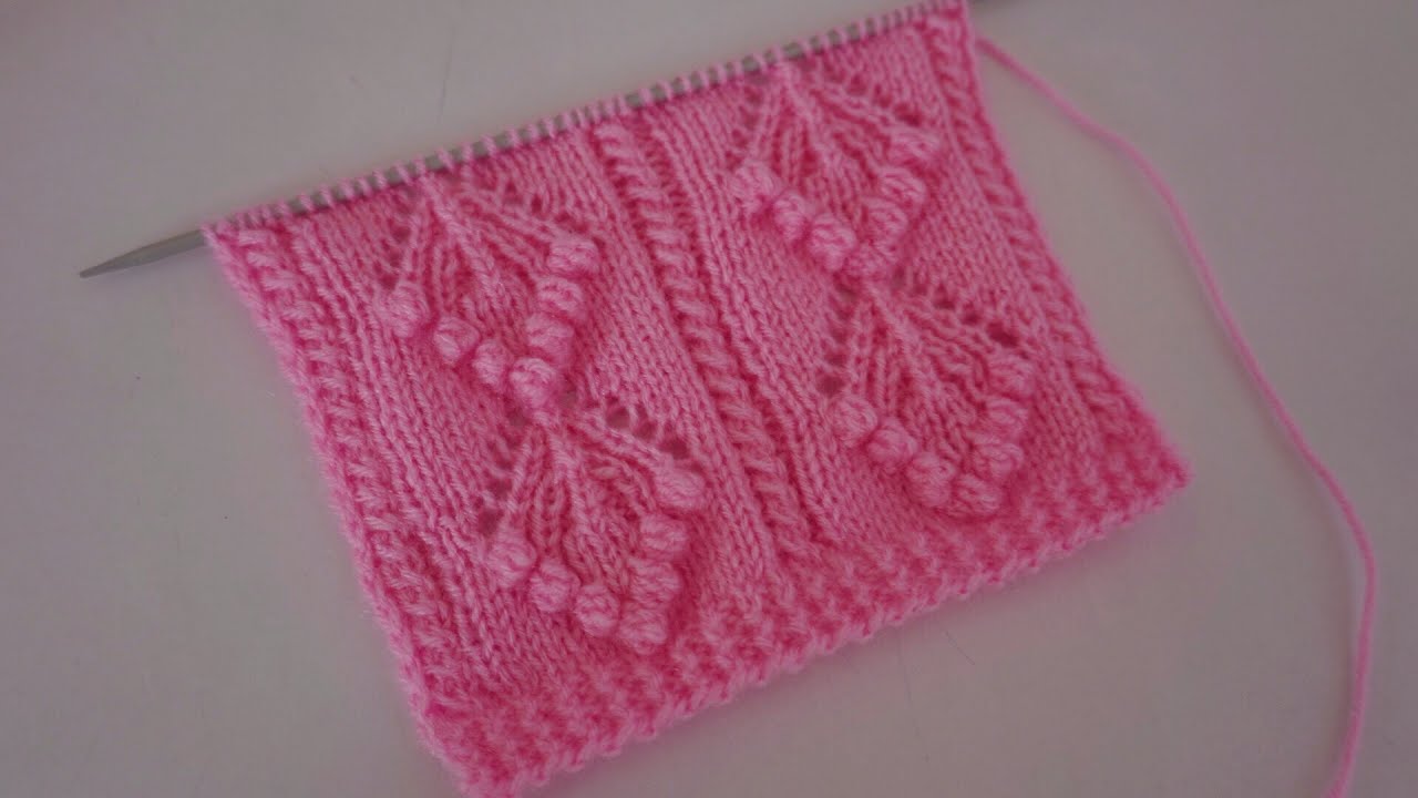 Beautiful Knitting Stitch Pattern For Ladies Sweater/Cardigan/Blankets