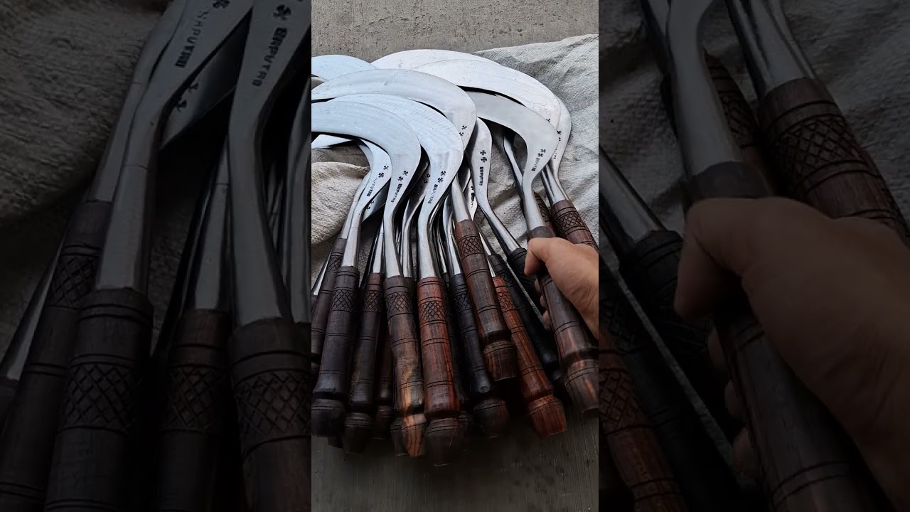 082291112563 COD Sabit Rumput isen gagang full kayu sono hitam produk Malang Jatim