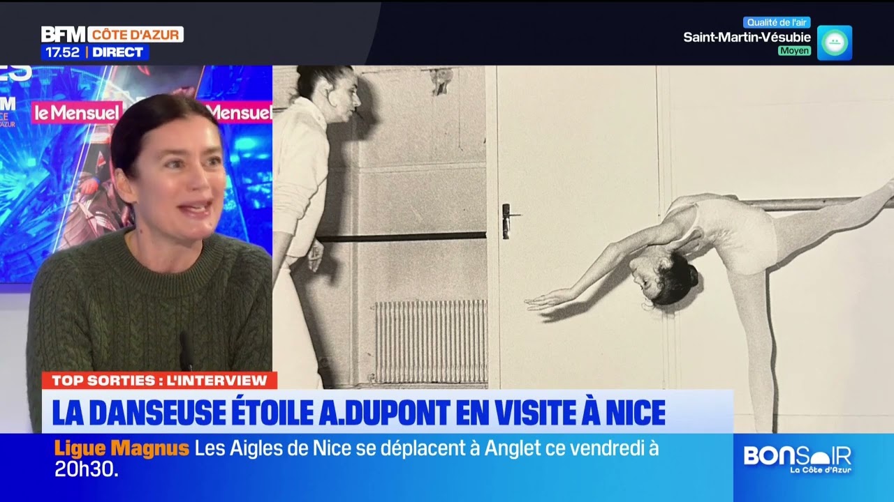 Baptiste Lecaplain et Aurélie Dupont dans l'émission 