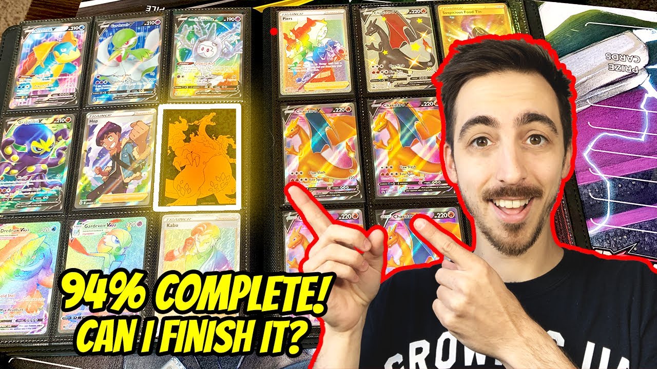 My 94% Complete Champions Path Master Set! Can I Finish It Today? (Opening Pokémon Cards)