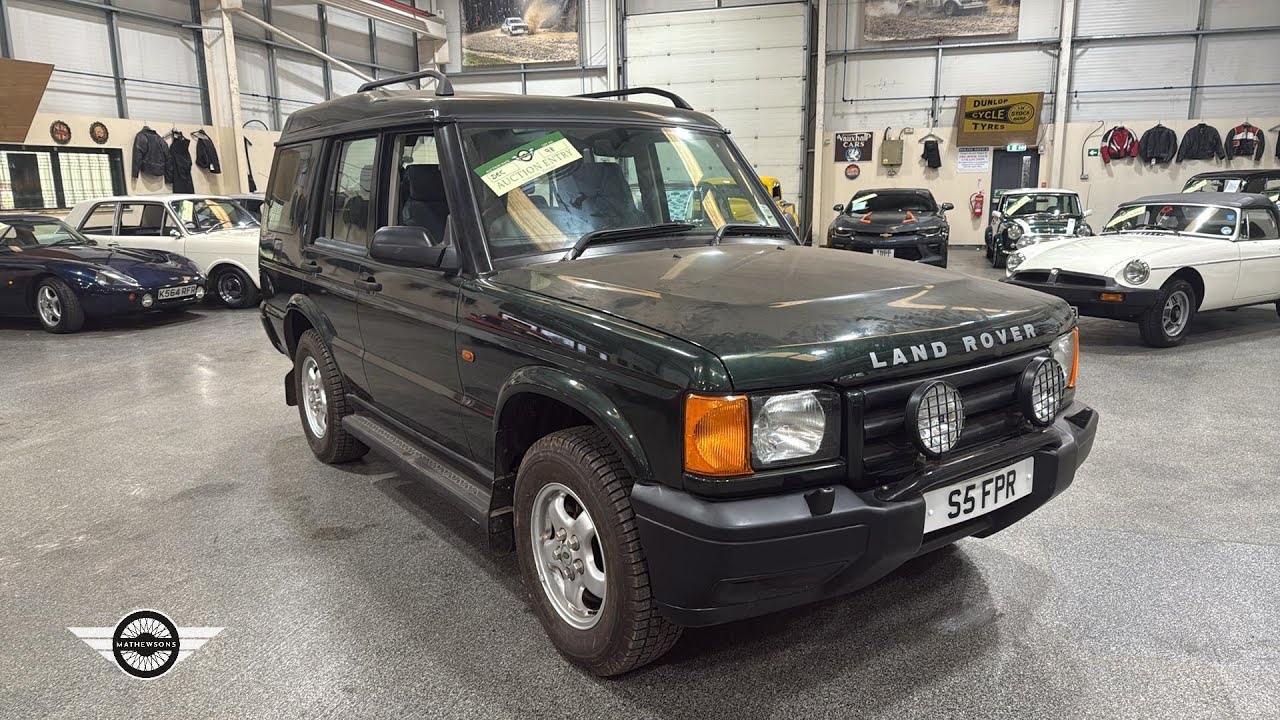 LAND ROVER DISCOVERY TD5 S 2002 года | MATHEWSONS CLASSIC CARS | АУКЦИОН: 10 ДЕКАБРЯ 2025 ГОДА