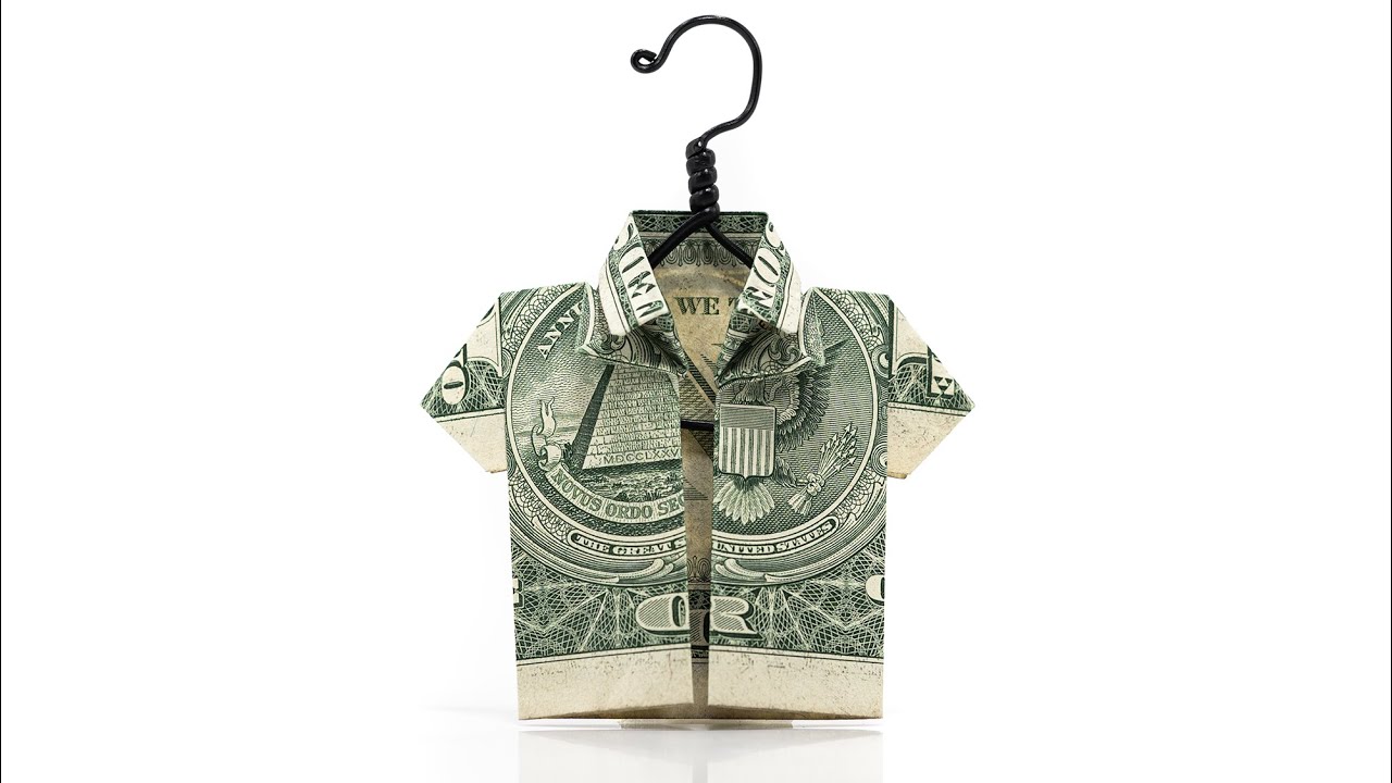 Origami Dollar bill Shirt (Jodi Fukumoto) Father's Day