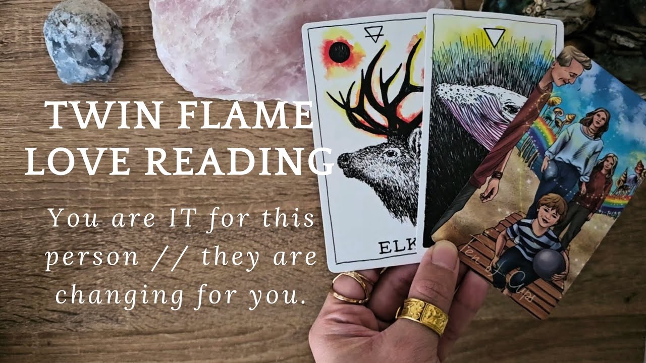 Twin Flame Love Reading // You are IT for this person. They are changing for you ✨️
