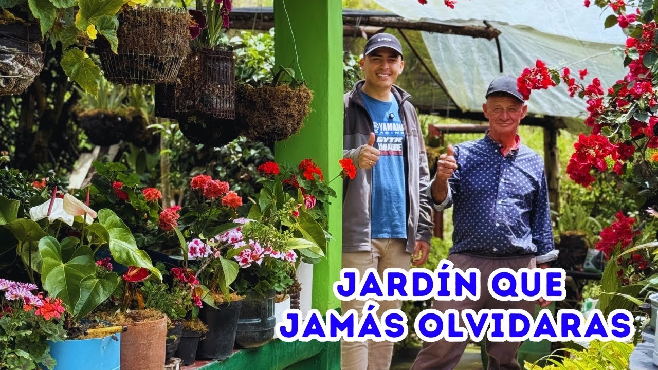 Hermoso jardín de Jorge, el recuerdo de su esposa |AP