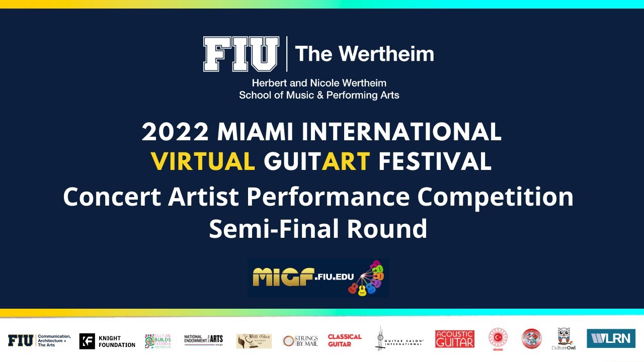 2022 MIGF Concert Artist Performance Competition Semi-Final Round