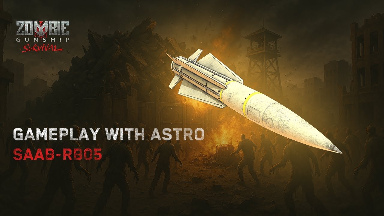 Gameplay with Astro: SAAB-RB05 Missile