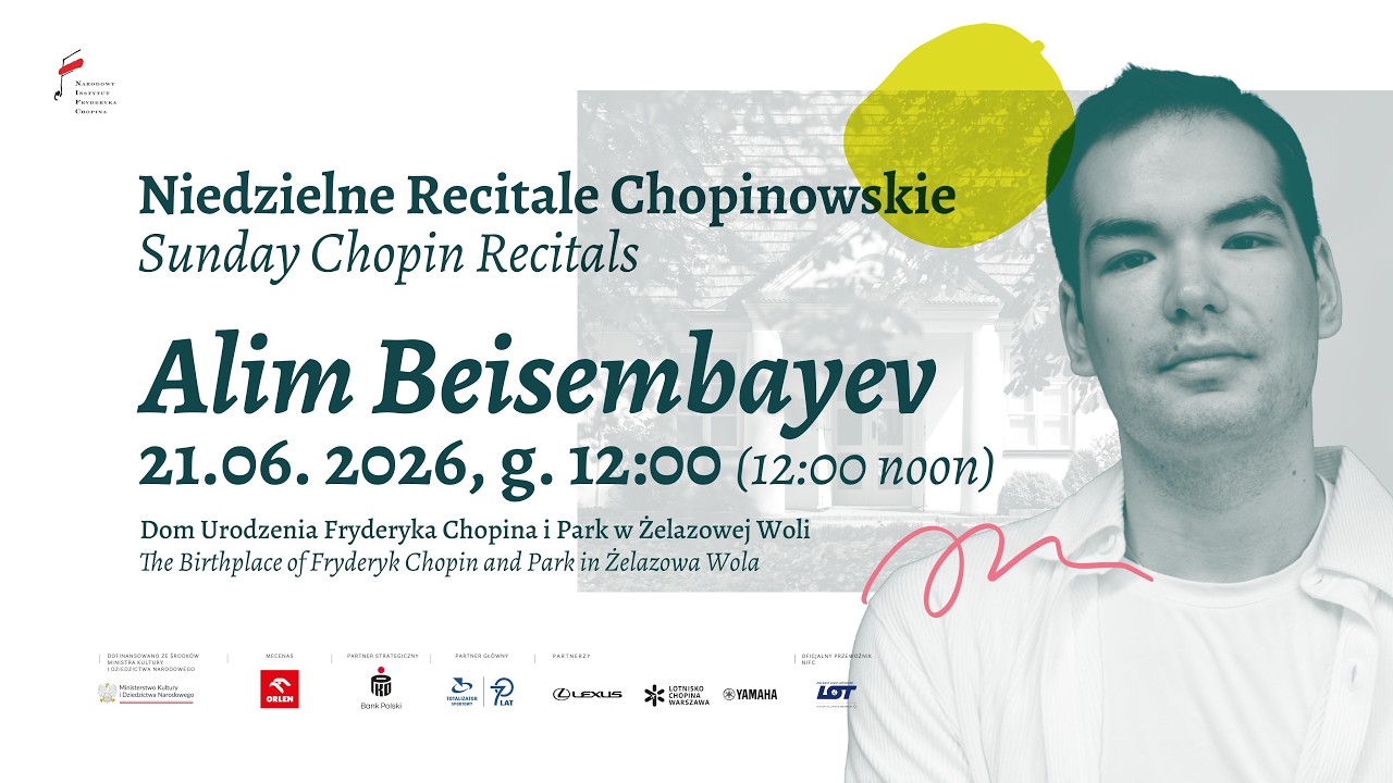 Sunday Chopin Recitals in Żelazowa Wola | Alim Beisembayev