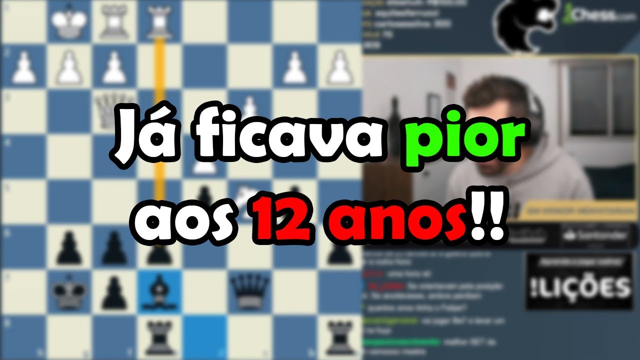 Krikor vs El Debs -  Road to GM - Como eu jogava aos 12 anos!?