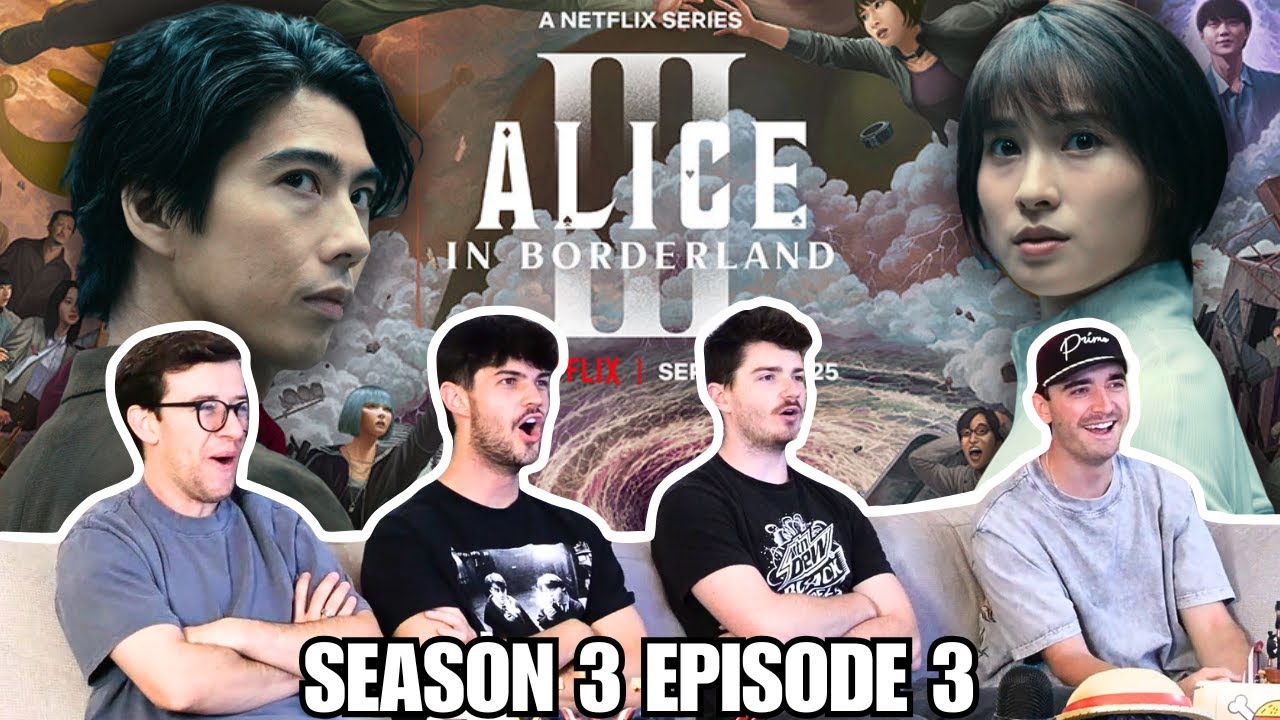 ЭТИ ИГРЫ СВОДЯТ С УМА... Alice in Borderland 3x3 | РЕАКЦИЯ