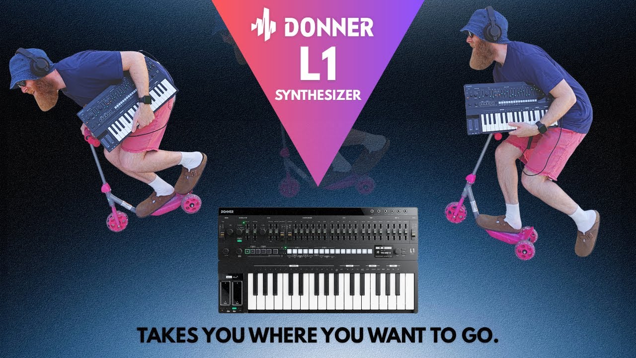 BEST Sound & Price for SH101 Clone? - Donner L1 Synth Review
